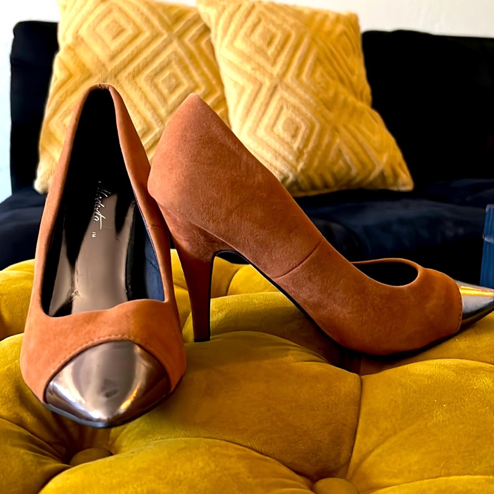 Modesta heels camel